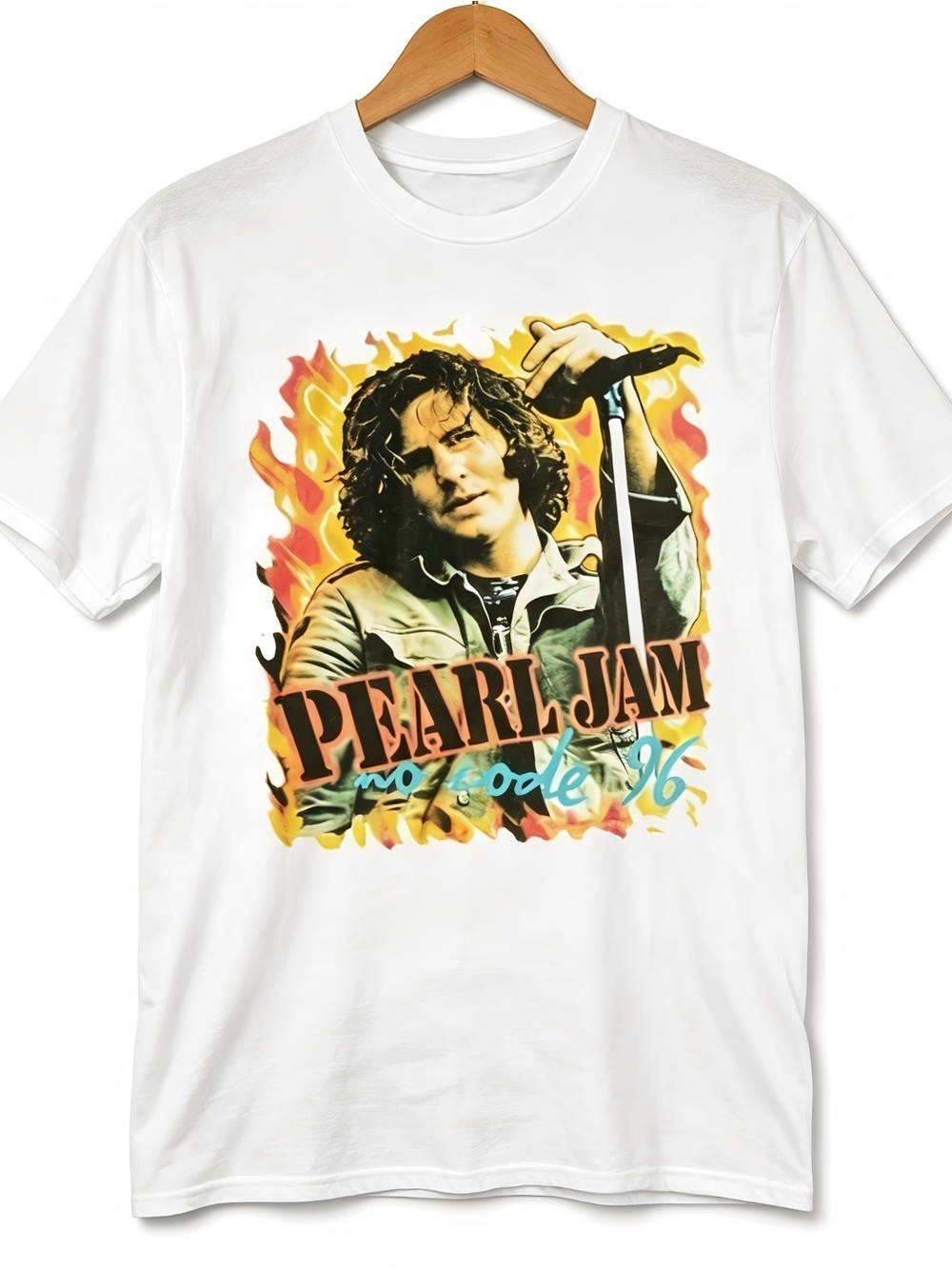 Pearl Jam Retro 1996 Graphics T-Shirt. Music Lover Womens Mens T-shirt Unisex